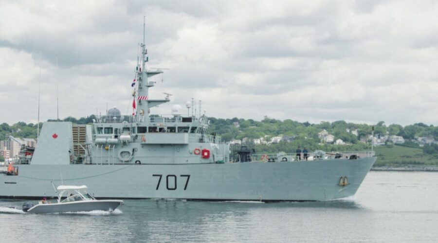 HMCS Fredericton departs for first mission since Cyclone crash
