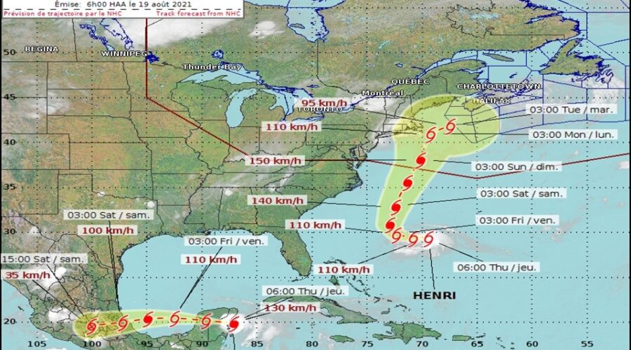 N.S. under tropical cyclone information statement due to Henri