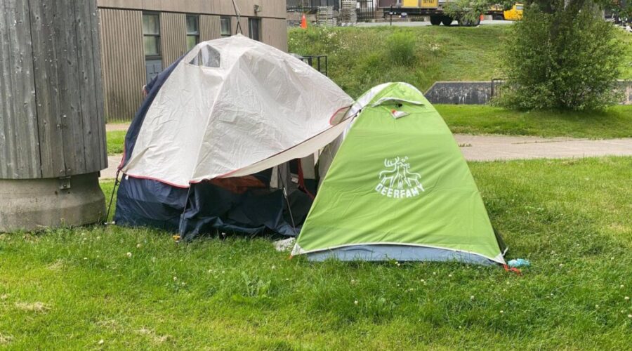 Police remove two tents from Halifax Common