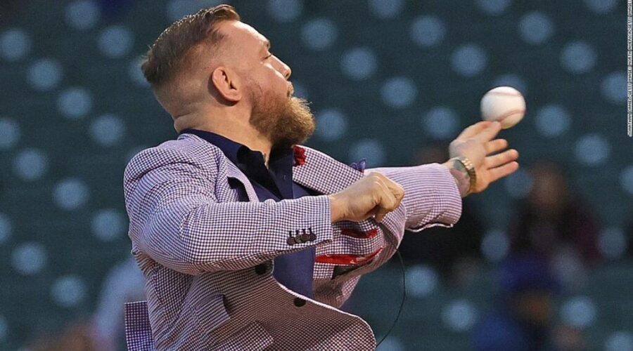 Conor McGregor’s Horrible First Pitch