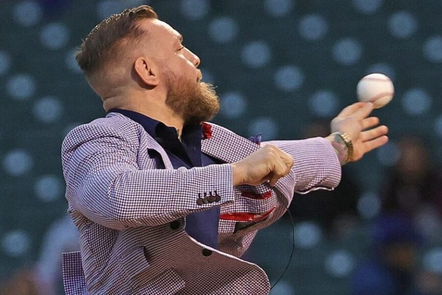 Conor McGregor’s Horrible First Pitch