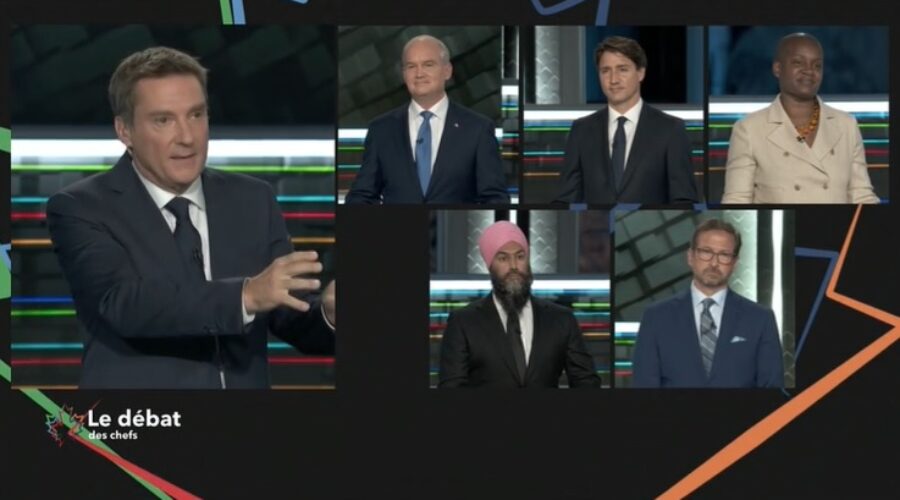 Federal leaders duke it out at French debate, health care and vaccines dominate