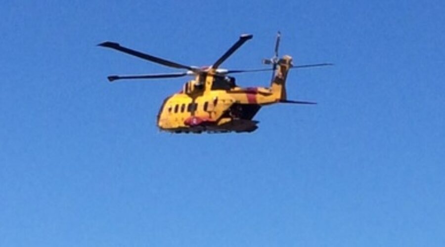 JRCC Searching For Man-Overboard South of Yarmouth