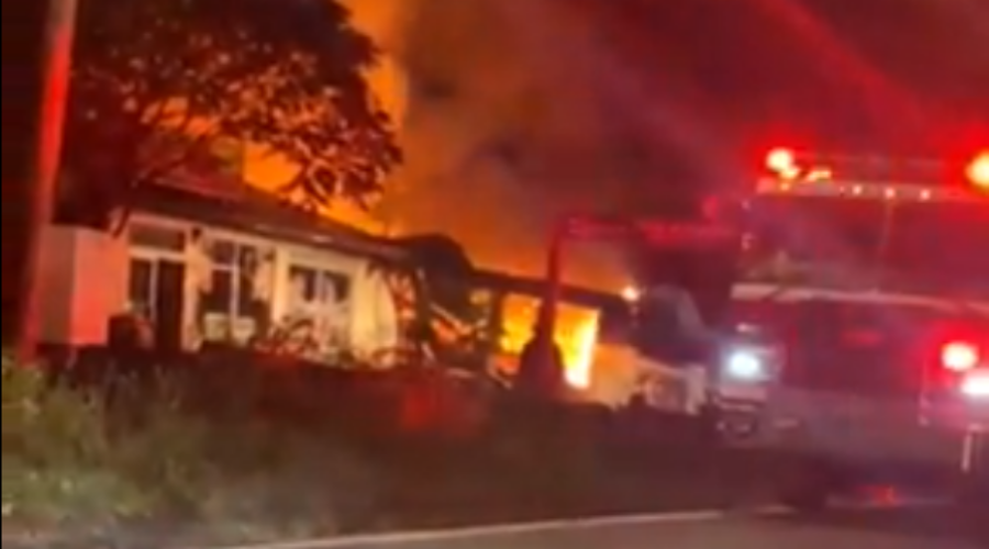 UPD: Early morning fire tears through Lawrencetown business