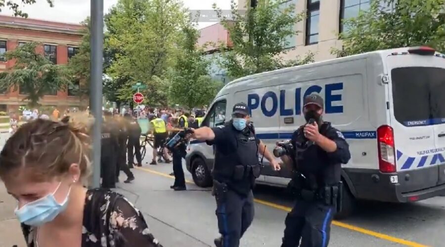 Formal complaint filed against police over homeless evictions protest