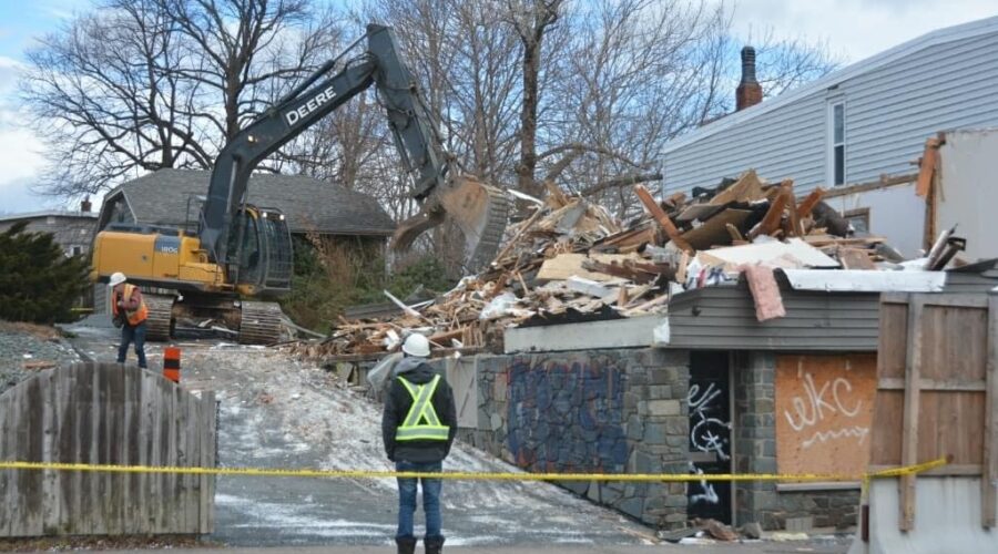 Gunman’s former denture clinic in Dartmouth being torn down