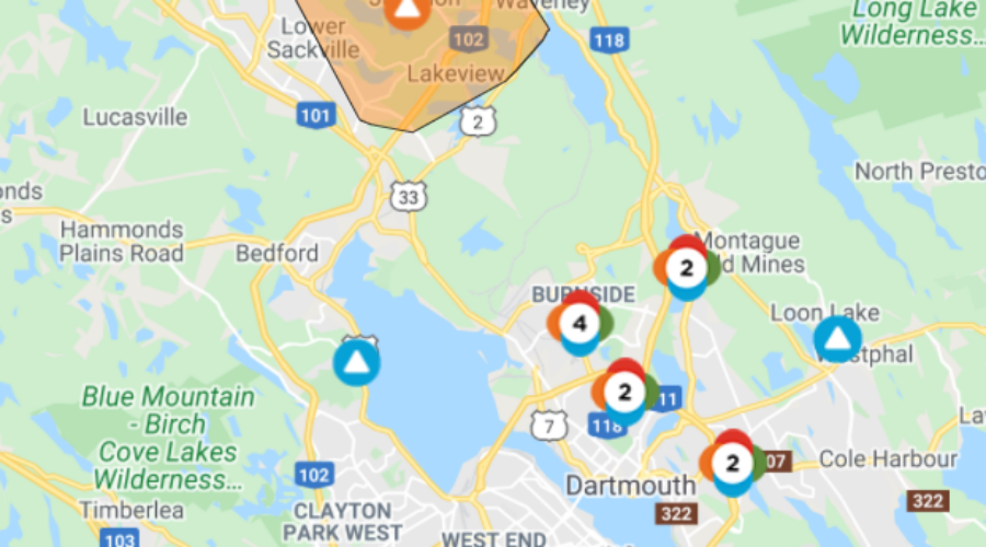 Storm knocks out power to thousands in Halifax area