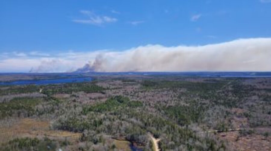 Crews Hoping To ‘Get Good Handle’ On Yarmouth Wildfire Today