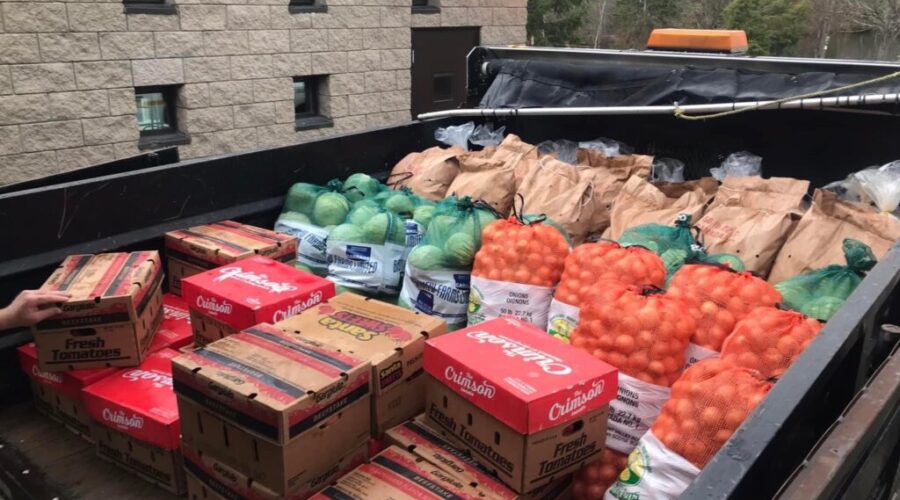 Need for free, fresh produce skyrocketing, Mancini says.