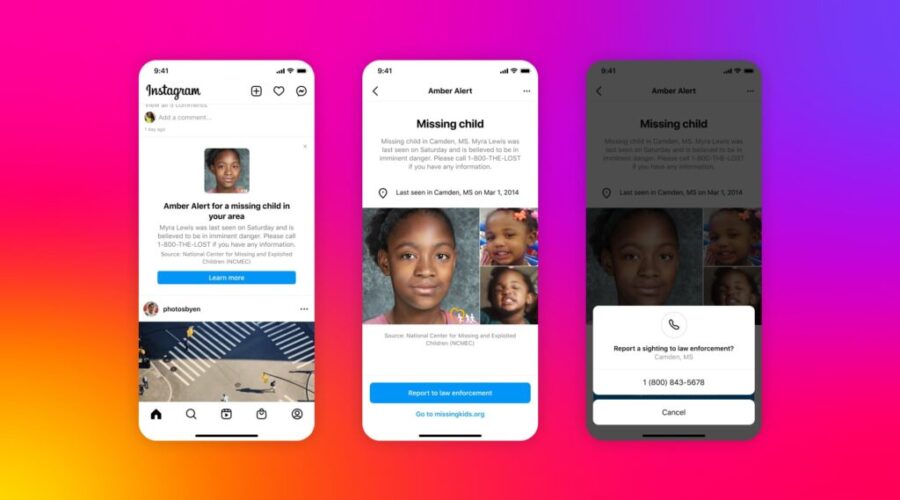 Instagram Rolling Out Amber Alerts