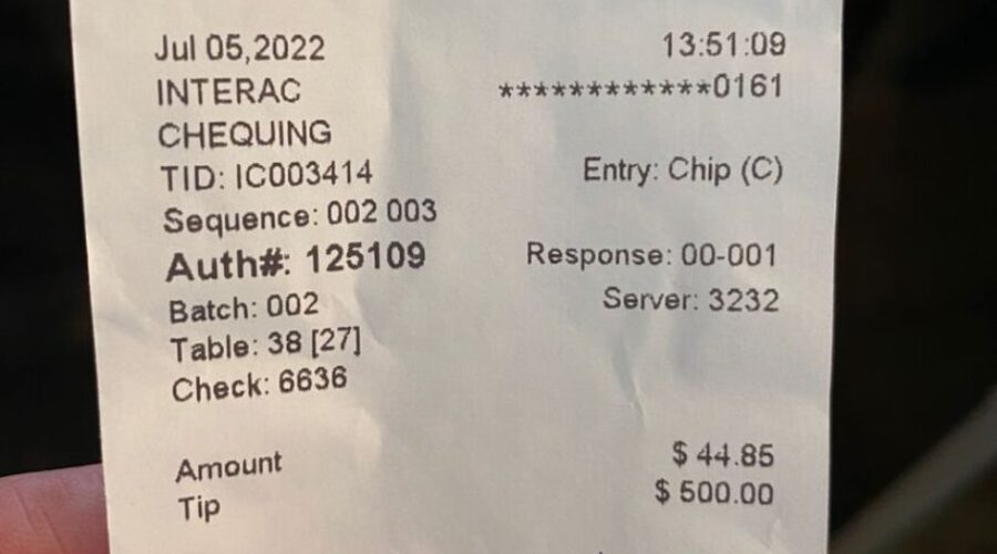 Ukrainian woman new to Nova Scotia receives $500 tip at Mahone Bay restaurant