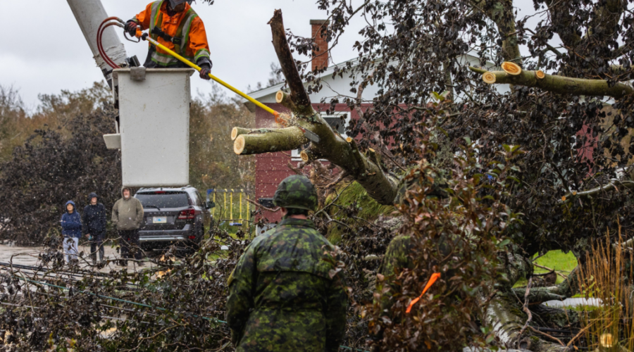 NS Power says some homes may not get power till next week