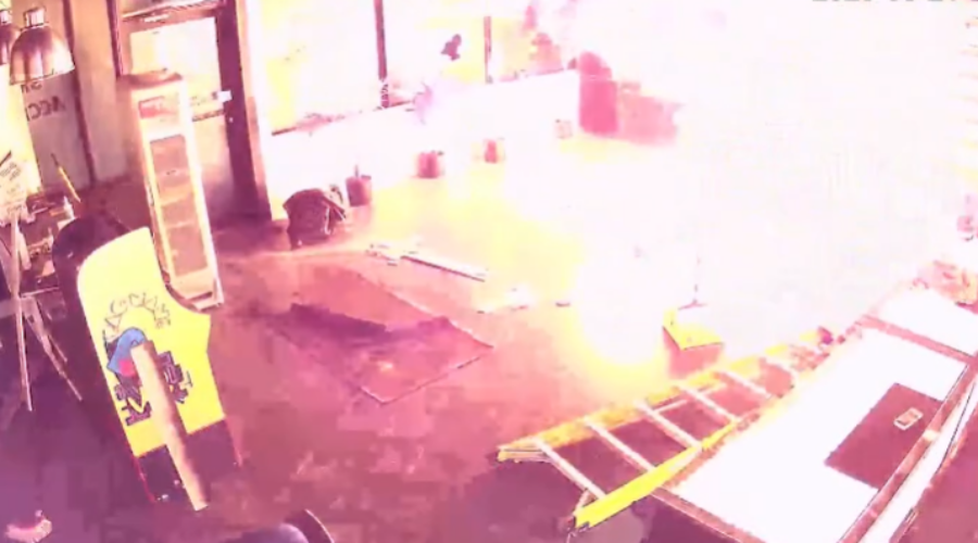 Attempted arson at snacks shop on Bedford Highway