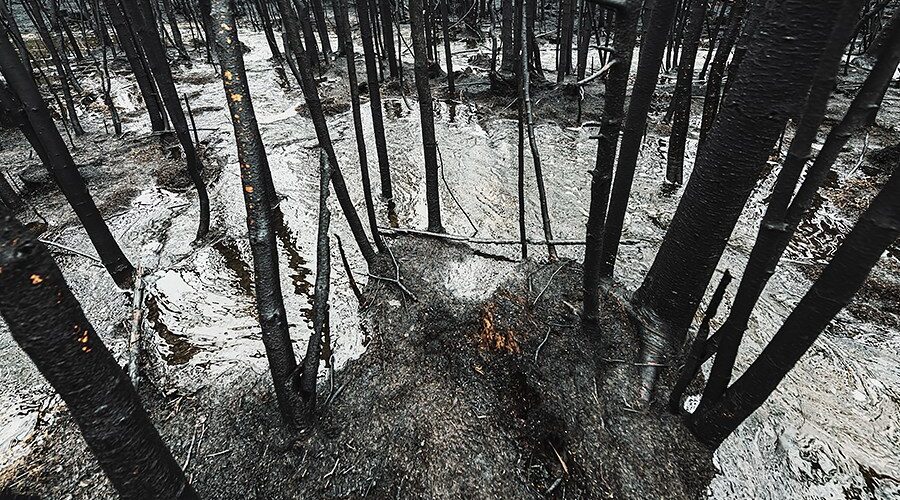 Images from the Tantallon Fire