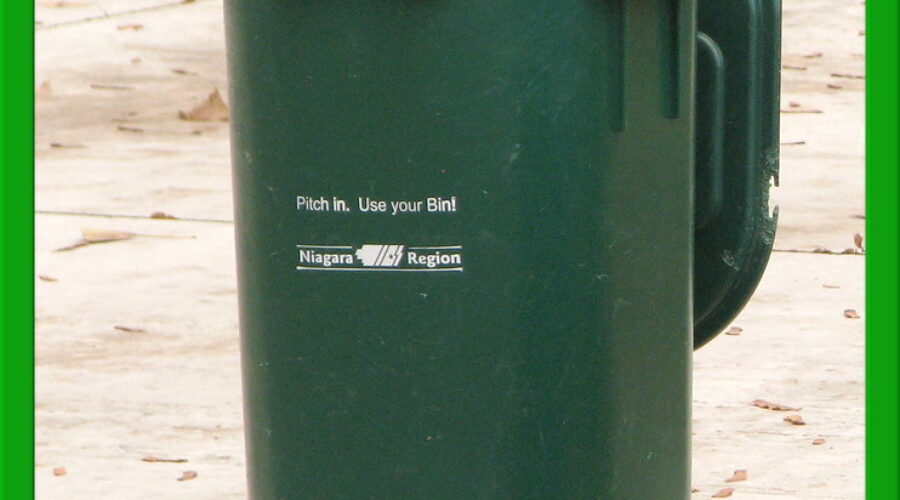 Weekly green bin collection ending tomorrow