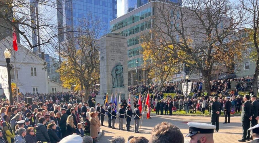 List of Halifax area Remembrance Day ceremonies, rolling street closures