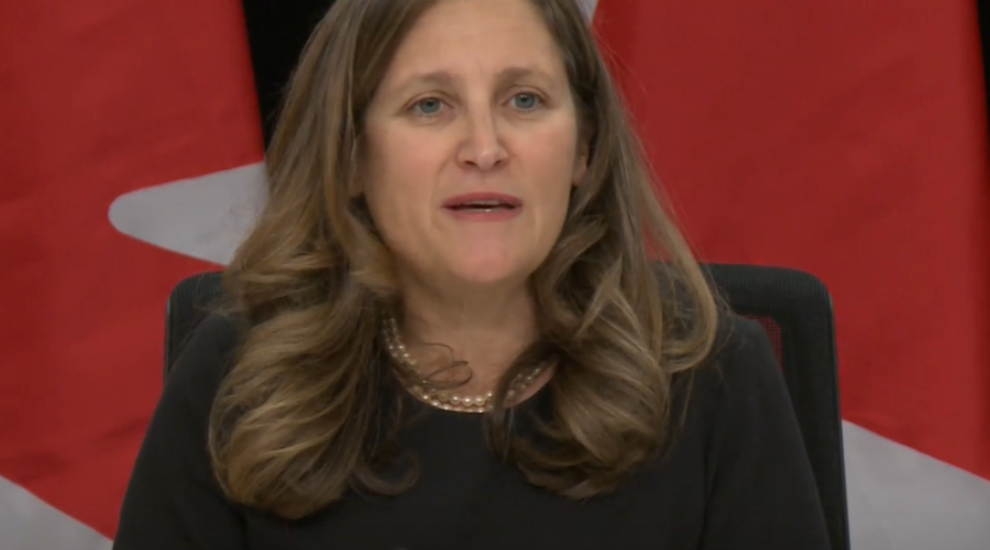 Minister Freeland to have special meeting Friday over Albertas proposal to pull out of CPP