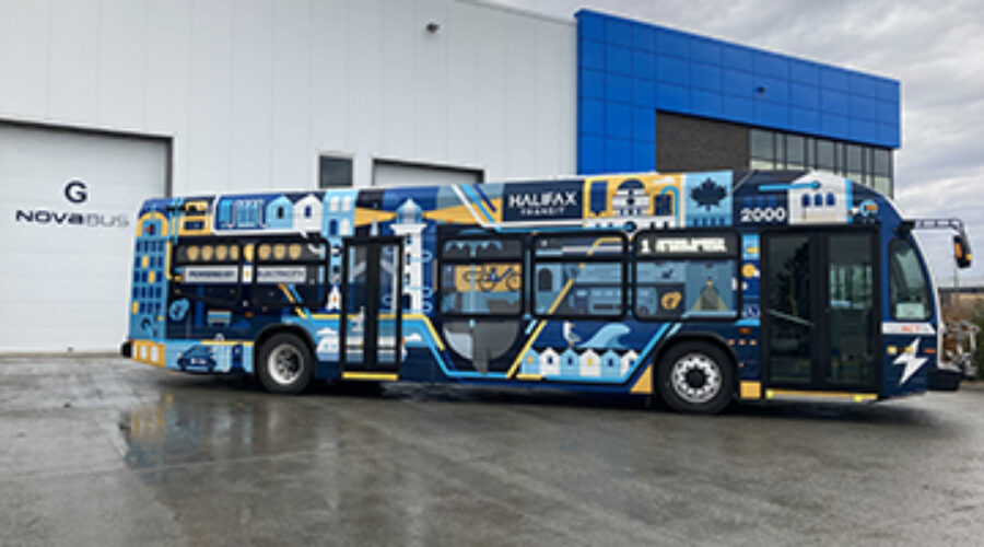 First electric bus arrives in Halifax