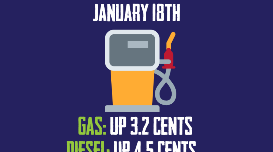 Gas ‘n Diesel Update – January 18th