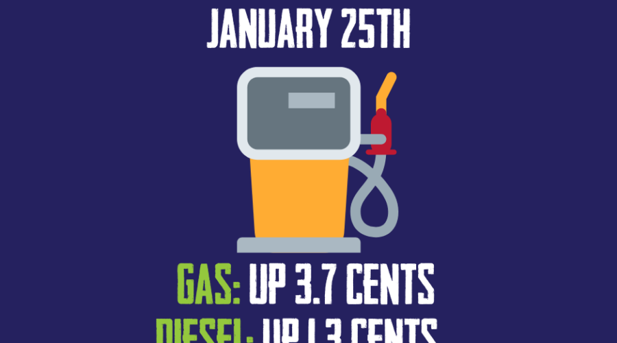 Gas ‘n Diesel Update: January 25th