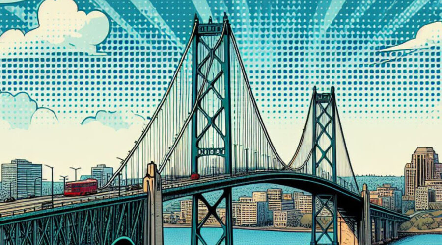What Colour Should The MacDonald Bridge Be Repainted?