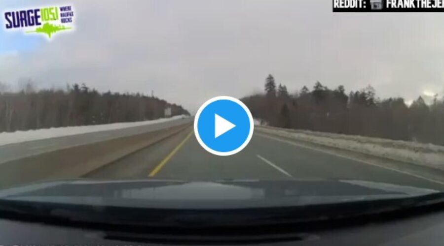 Holy Crap Moment With Dashcam Footage Near Bayers Lake