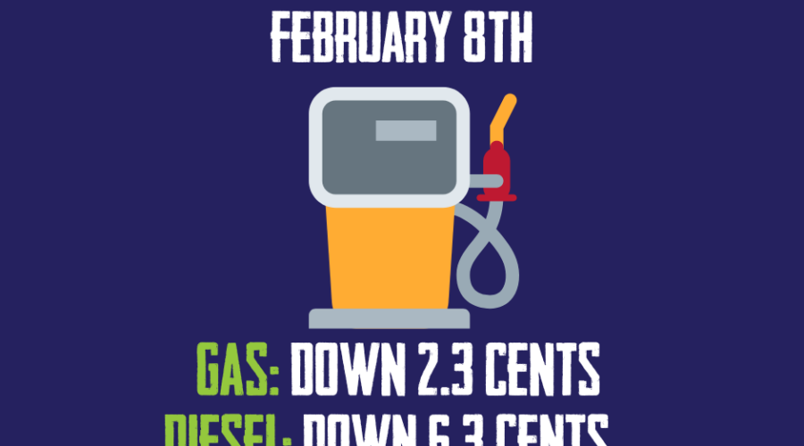 Gas ‘n Diesel Update- February 8th