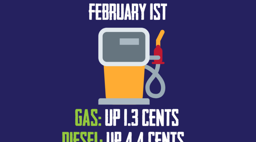 Gas ‘n Diesel Update – February 1st