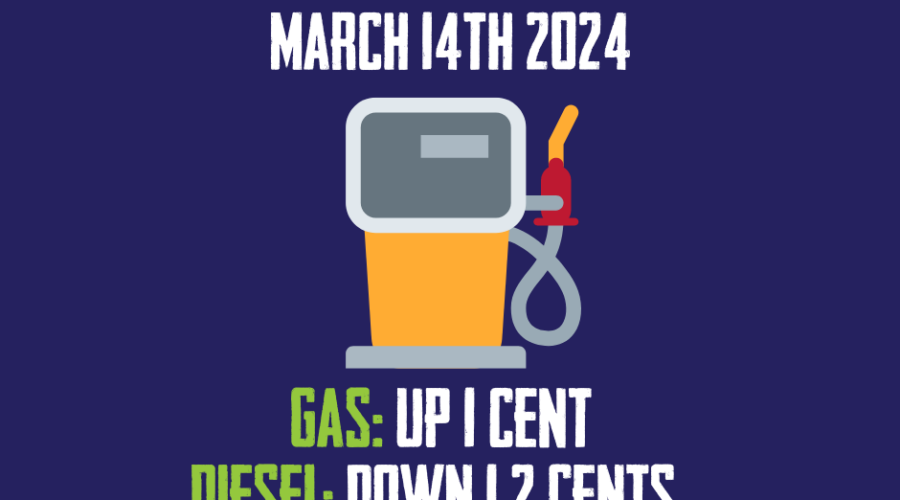 Gas ‘n Diesel Update – March 14th