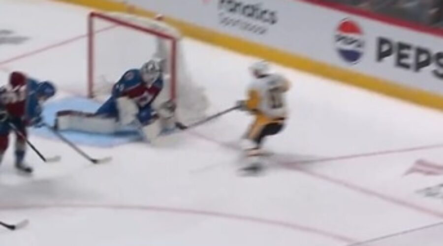 Sidney Crosby Gives Geometry Lesson With A Goal From An Insane Angle