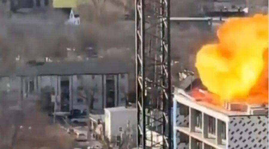 Here’s The Explosion That Happened At Robie/Almon Here In Halifax