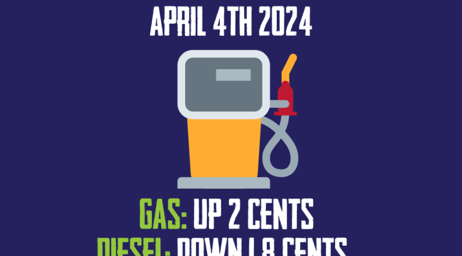 Gas ‘n Diesel Update – April 4th