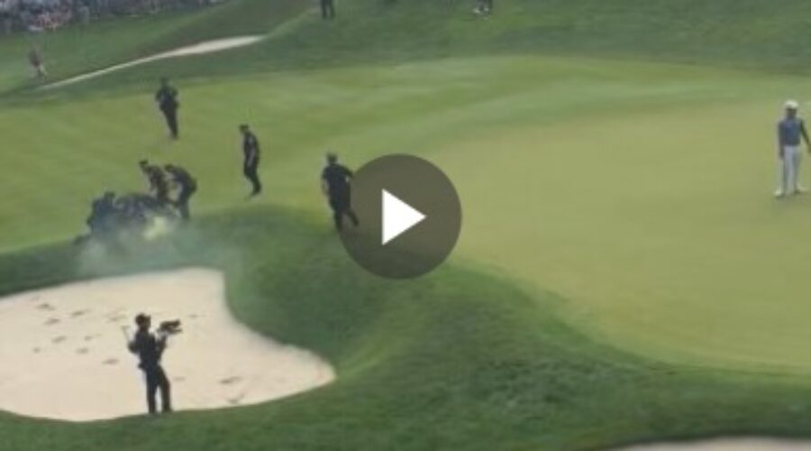 ‘Just Stop Oil’ Storms PGA Tour Travelers Championship