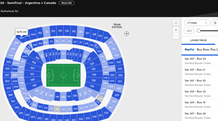 How Much Are Canada V.S. Argentina Tickets?