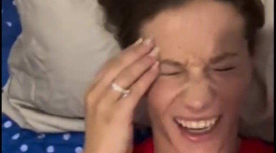 Olympic Athlete Tests Anti-Sex Bed