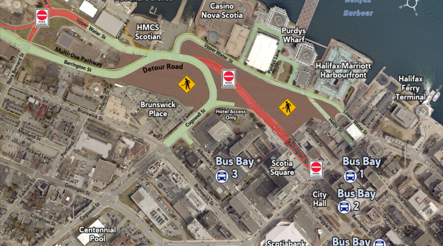 Congestion downtown Halifax in ‘new milestone’ phase of Cogswell Project
