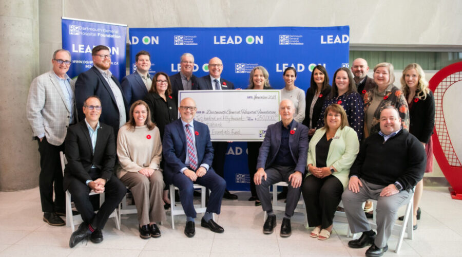 $250K to Dartmouth General from Scotiabank for patient basic needs