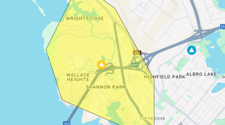 Power outage in Dartmouth