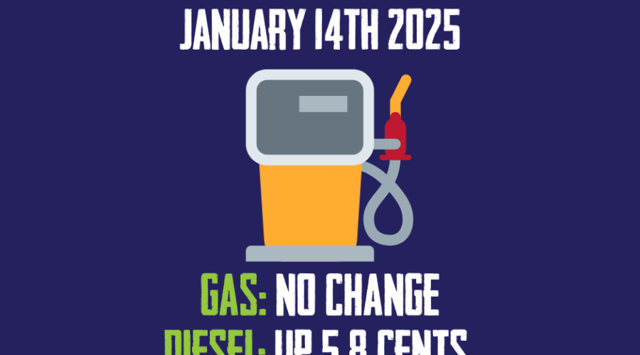 Price Of Diesel Going Up Nearly 6 Cents Per Litre In Nova Scotia (Jan 14th)