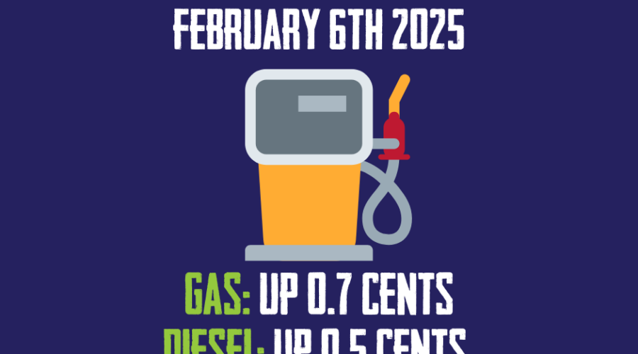 Gas and Diesel Prices Going Up By A Bit At Midnight In Nova Scotia (Feb 7th)