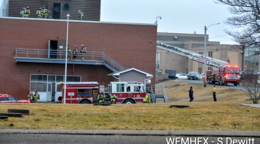 Crews on scene after fire at Nova Scotia Health building