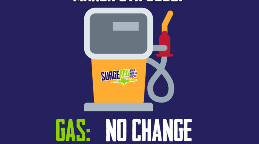 No Change For The Price Of Gas In Nova Scotia At Midnight