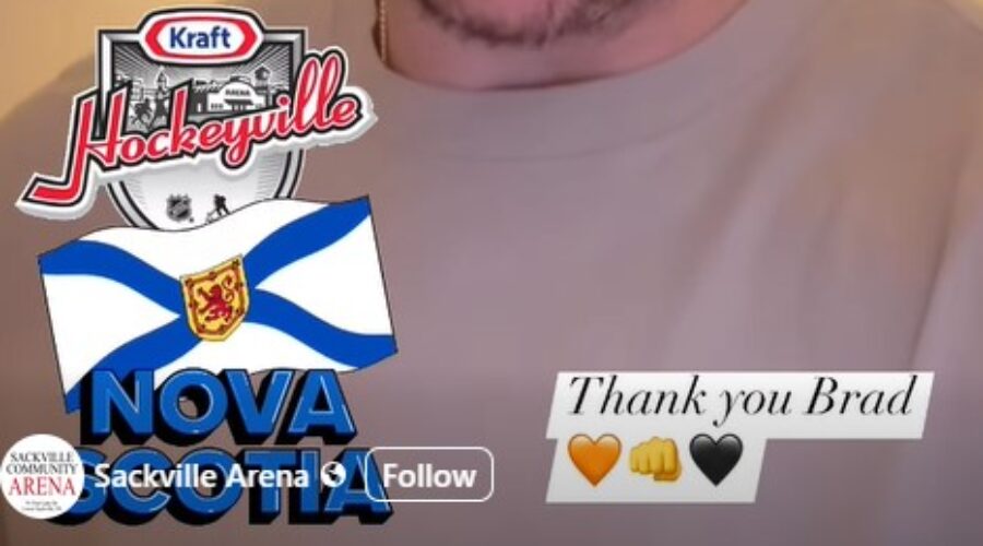 Sackville Arena Alumni, Brad Marchand, Sends Special Message To Rink