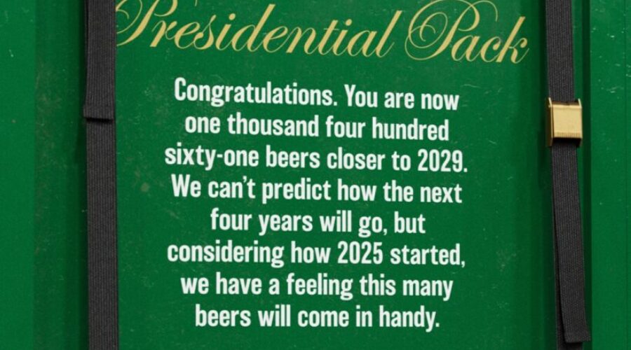 Brewery introduces presidential pack for Canadians