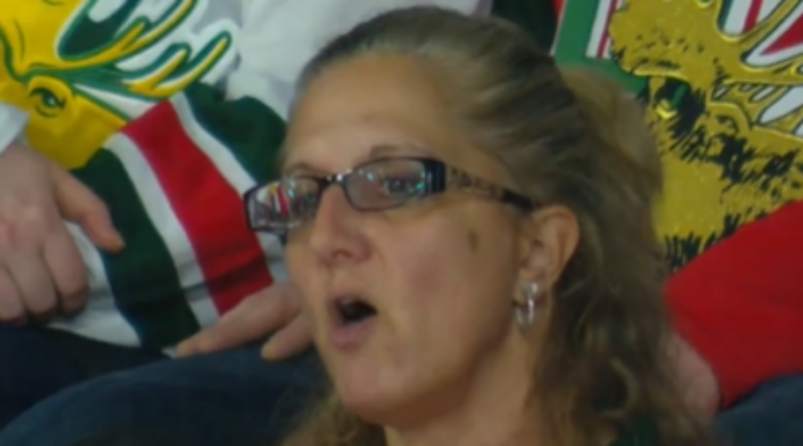 Let’s Go Girls! Mooseheads Fan Goes Viral