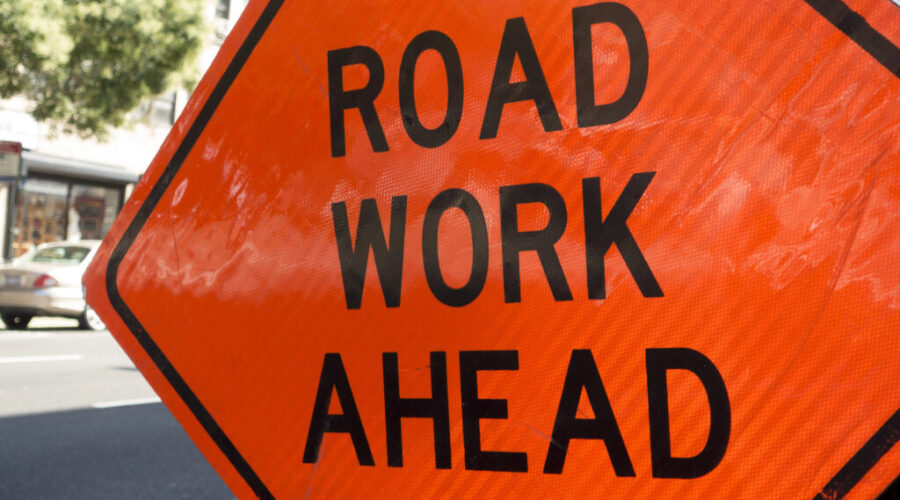 Repaving for busy HWY 102