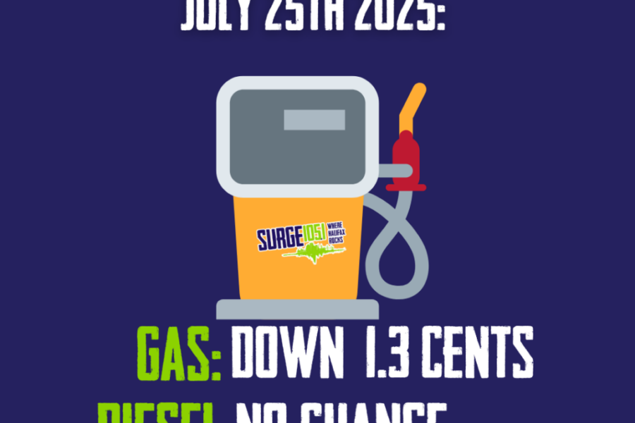 Price Of Gas Going Down In Nova Scotia At Midnight (July 25th)