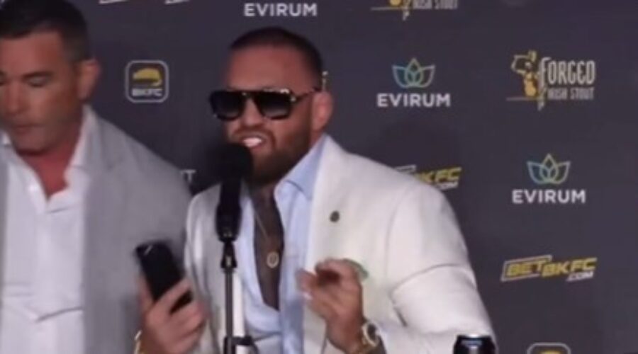 Conor McGregor Is Here To Introduce BKFC And Does It With An Epic Rant