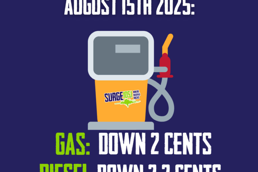 Gas and Diesel Prices Dropping At Midnight In Nova Scotia (August 15th)