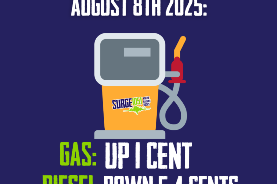Gas Going Up, Diesel Going Down In Nova Scotia At Midnight (August 8th)